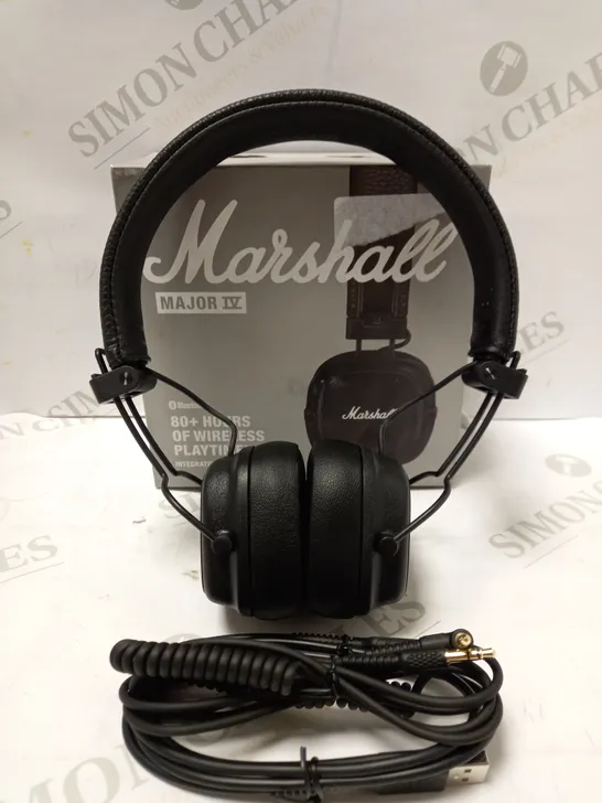 MARSHALL MAJOR IV FOLD WIRELESS HEADPHONES - BLACK