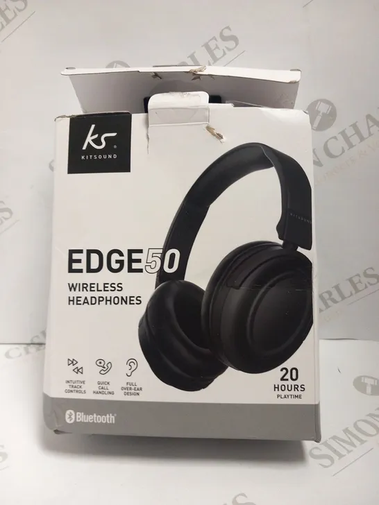 BOXED KITSOUND EDGE 50 WIRELESS HEADPHONES