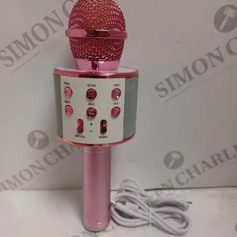 HANDHELD KTV WIRELESS MICROPHONE HIFI SPEAKER