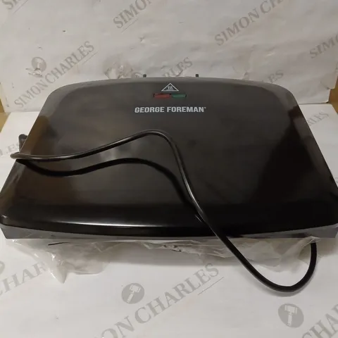 GEORGE FOREMAN MEDIUM REMOVABLE PLATES GRILL, BLACK [24330]