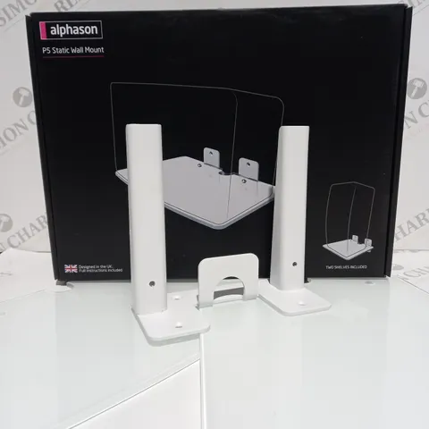 BRAND NEW BOXED ALPHASON P5 STATIC WALL MOUNT WHITE AS5002W