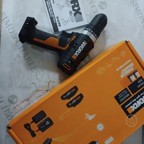 WORX POWER SHARE CORDLESS IMPACT DRILL