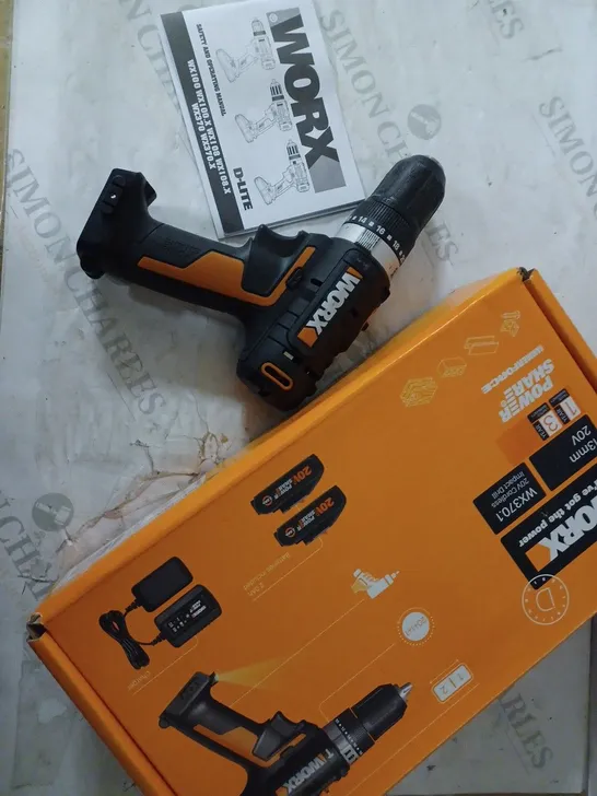 WORX POWER SHARE CORDLESS IMPACT DRILL