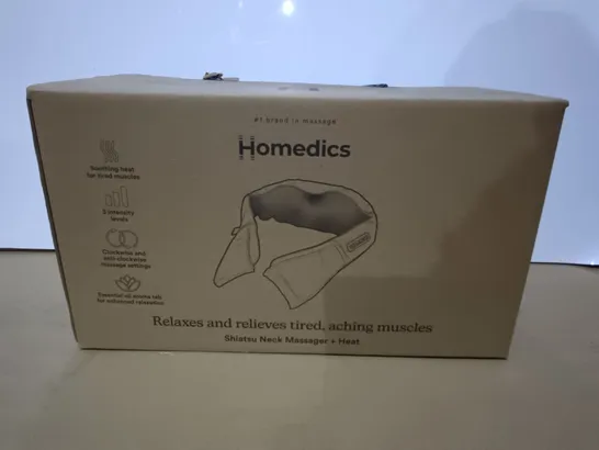 BOXED HOMEDICS SHIATSU NECK MASSAGER WITH HEAT