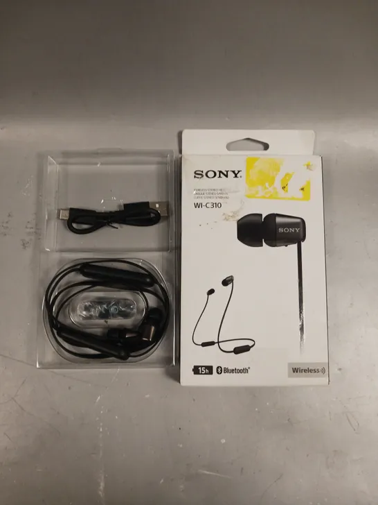 BOXED SONY WI-C310 WIRELESS EARPHONES 