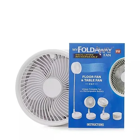 OUTLET BELL & HOWELL FOLDING RECHARGEABLE FAN