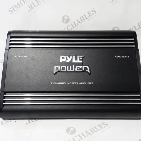 BOXED PLYE POWER PLA2678 2 CHANNEL MOSFET AMPLIFIER 