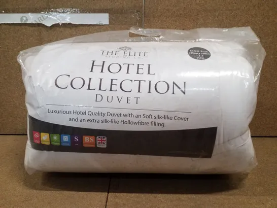 THE ELITE BEDDING CO. HOTEL COLLECTION DUVET - KING SIZE 13.5 TOG 