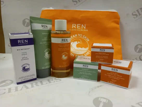 REN SKINCARE GIFT BAG INCLUDES 6 