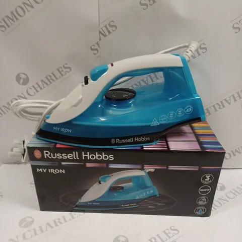 BOXED RUSSELL HOBBS MY IRON STEAM IRON 