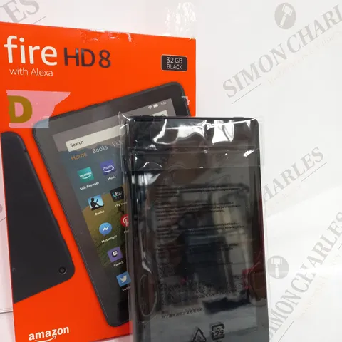 BOXED AMAZON FIRE HD8 TABLET