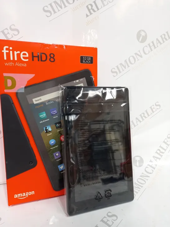 BOXED AMAZON FIRE HD8 TABLET