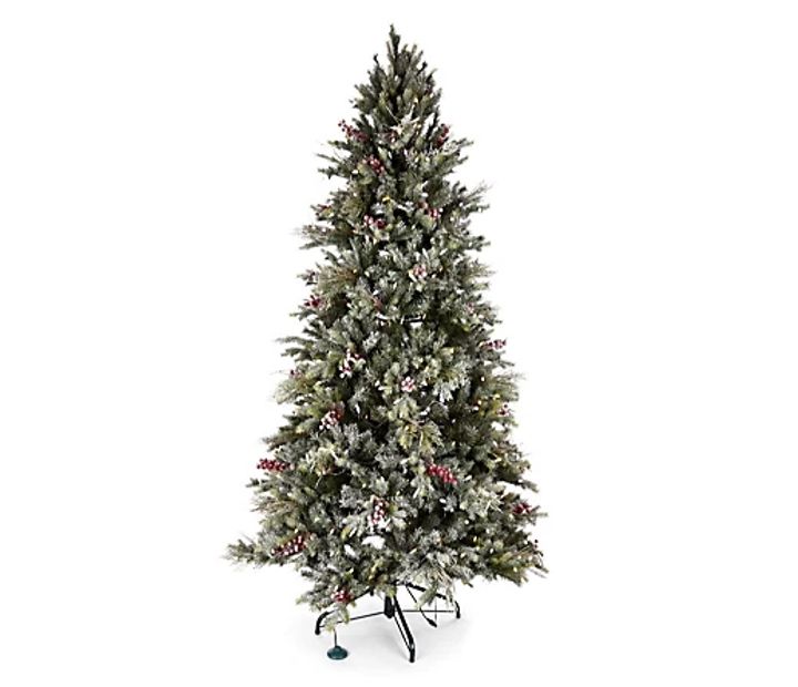 SUGAR SPRUCE CHRISTMAS TREE 6FT DUSTED 3162714Simon Charles Auctioneers