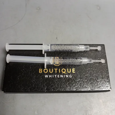 BOXED BOUTIQUE PROFESSIONAL TEETH WHITENING GEL 2 X 3ML SYRINGES