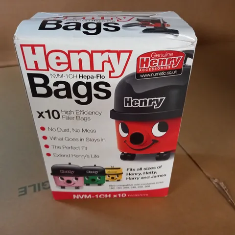 HENRY BAGS X10 FILTER BAGS - NVM-1CH