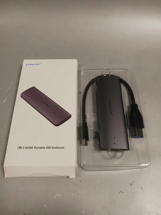 BOXED LEMORELE M.2 PORTABLE SSD ENCLOSURE 