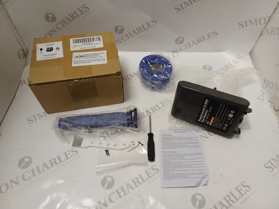 BOXED REPLACEMENT LI-ION 21.6 VOLT TOOL BATTERY, WITH ACCESSORIES AND INSTRUCTIONS