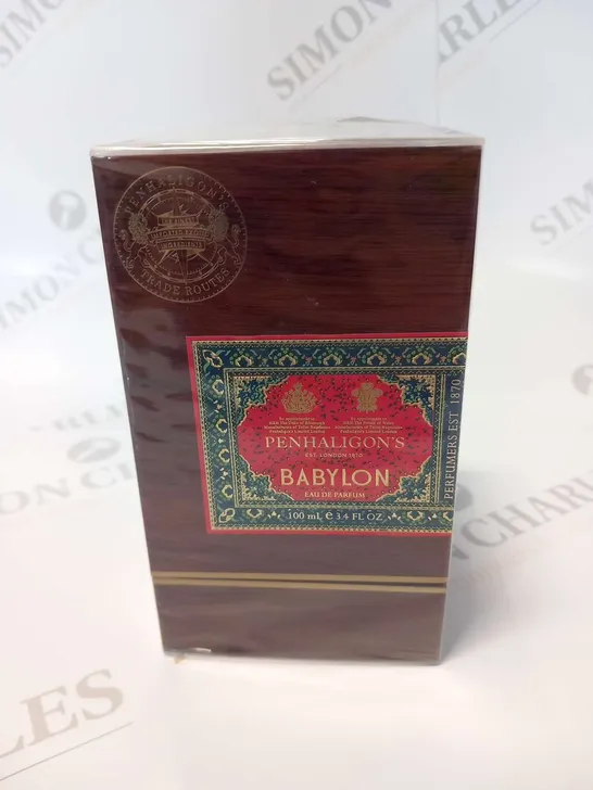 BOXED AND SEALED PENHLIGON'S BABYLON EAU DE PARFUM 100ML