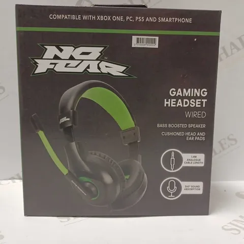 NO FEAR GAMING WIRED HEADSET 