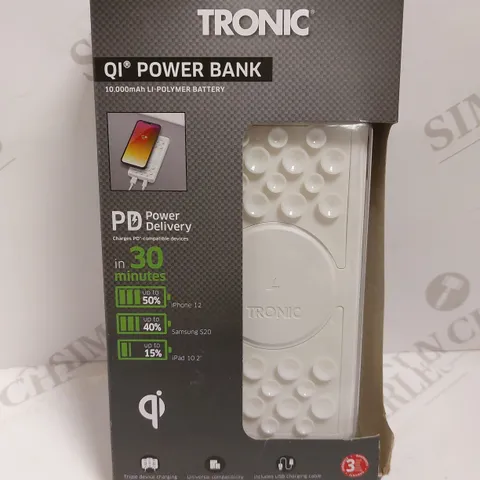 TRONIC QI POWER BANK - 10000MAH