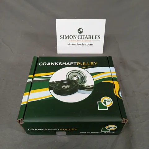 BOXED AND SEALED BG AUTOMOTIVE CRANKSHAFT PULLEY