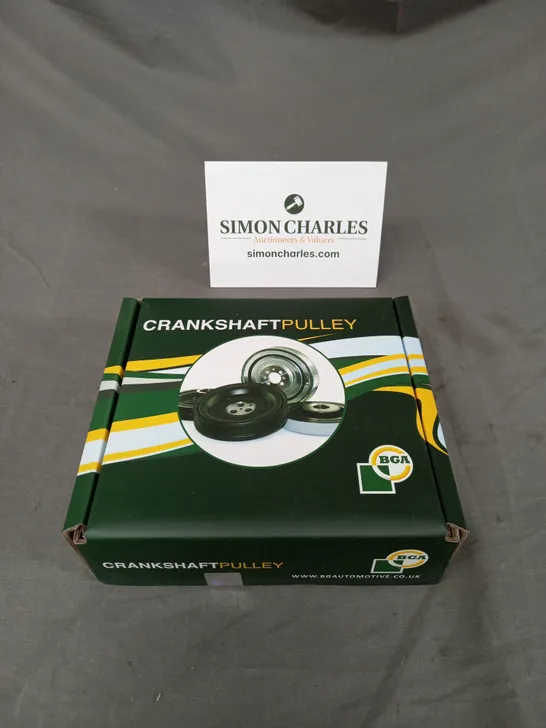 BOXED AND SEALED BG AUTOMOTIVE CRANKSHAFT PULLEY