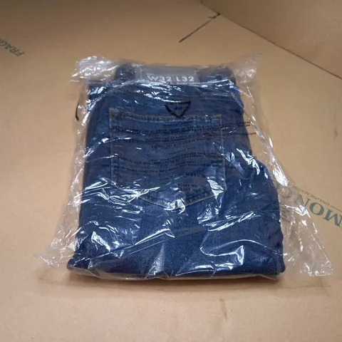 PACKAGED FRENCH CONNECTION BLUE DENIM JEANS - SIZE W32/L32