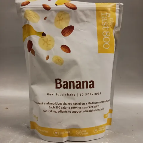 SEALED THE FAST 800 REAL FOOD SHAKE - BANANA - 500G