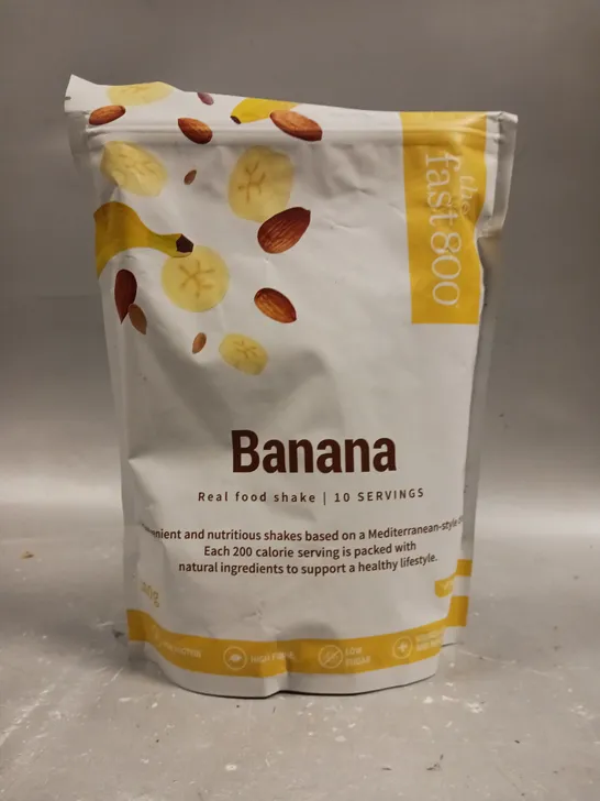 SEALED THE FAST 800 REAL FOOD SHAKE - BANANA - 500G