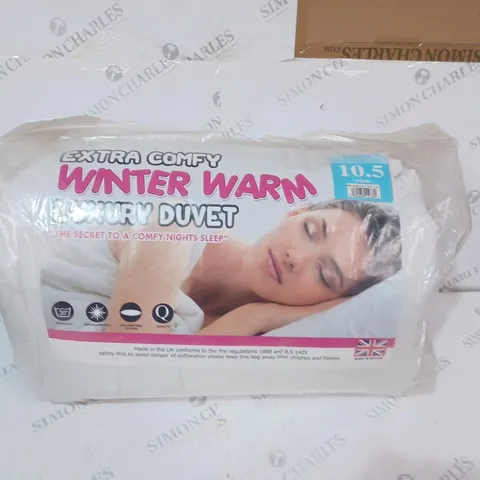 SEALED EXTRA COMFY WINTER WARM LUXURY 10.5 TOG DUVET - KING