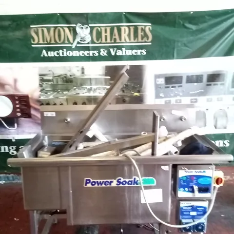 POWER SOAK COMMERCIAL DISH WASHING STATION 