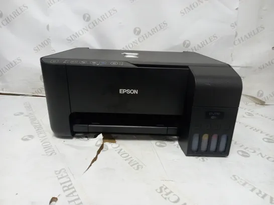 EPSON ECOTANK ET-2710 PRINT/SCAN/COPY WI-FI, CARTRIDGE FREE INK TANK PRINTER, BLACK