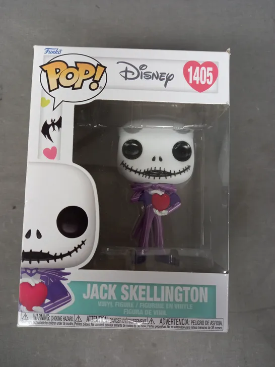 BOXED FUNKO POP COLLECTIBLE DISNEY VINYL FIGURE 1405 - JACK SKELLINGTON