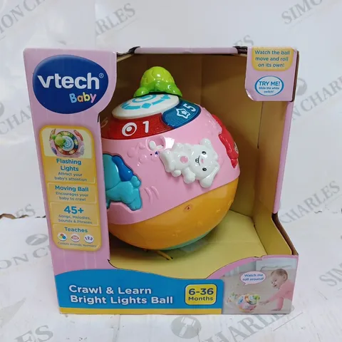 VTECH CRAWL & LEARN BRIGHT LIGHTS BALL PINK