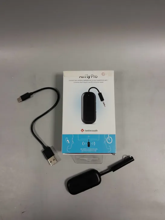 BOXED TWELVE SOUTH AIRFLY PRO BLUETOOTH WIRELESS AUDIO TRANSMITTER/RECEIVER