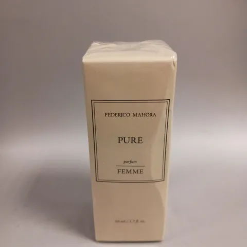 BOXED AND SEALED FEDERICO MAHORA PURE PARFUM FEMME 50ML