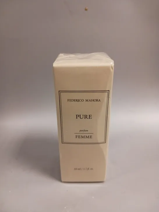 BOXED AND SEALED FEDERICO MAHORA PURE PARFUM FEMME 50ML