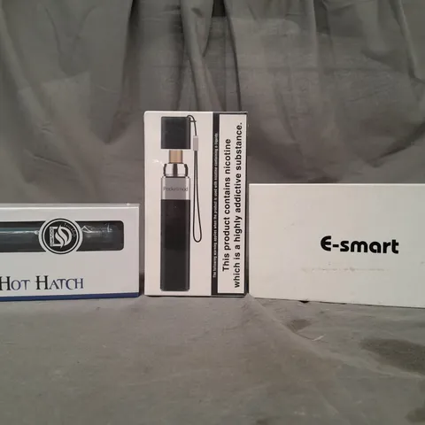 BOX OF APPROXIMATELY 50 ASSORTED E-CIGARETTE & VAPE ITEMS TO INCLUDE HOT HATCH, INNOKIN, E-SMART, ETC - COLLECTION ONLY