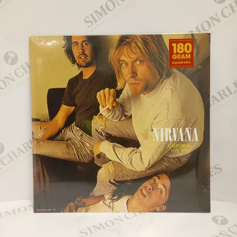 NIRVANA - SEALED CALIFORNIA LIVE 1991 COLOUR VINYL 