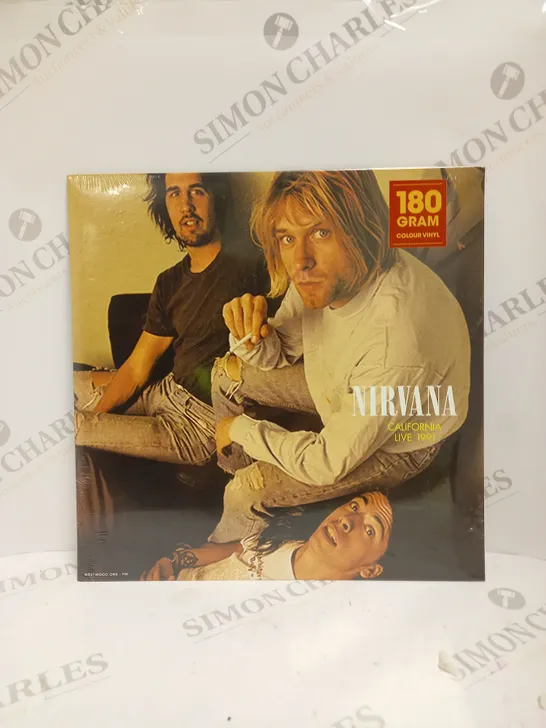 NIRVANA - SEALED CALIFORNIA LIVE 1991 COLOUR VINYL 