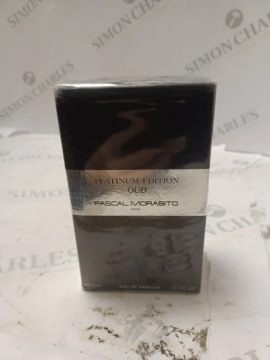 BOXED AND SEALED PLATINUM EDITION OUD PASCAL MORABITO EAU DE PARFUM 100ML