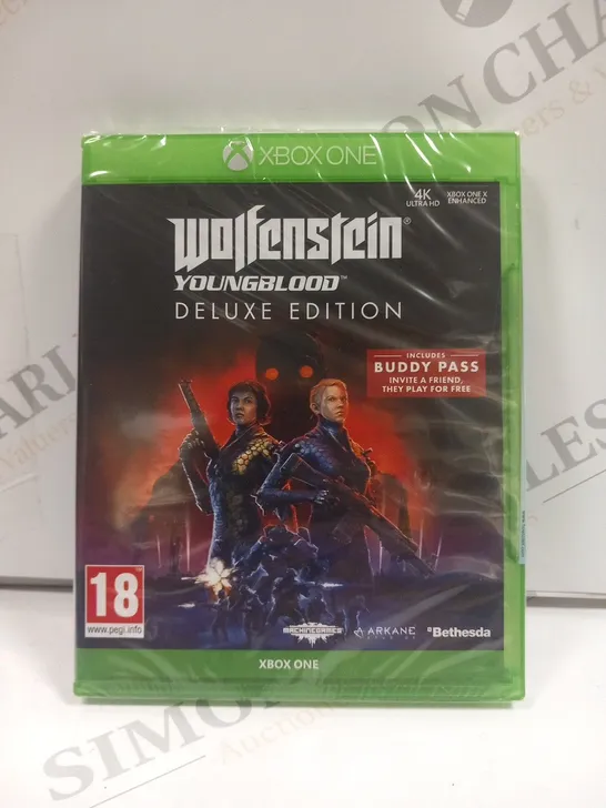 SEALED WOLFSTEIN YOUNGBLOOD DELUXE EDITION 