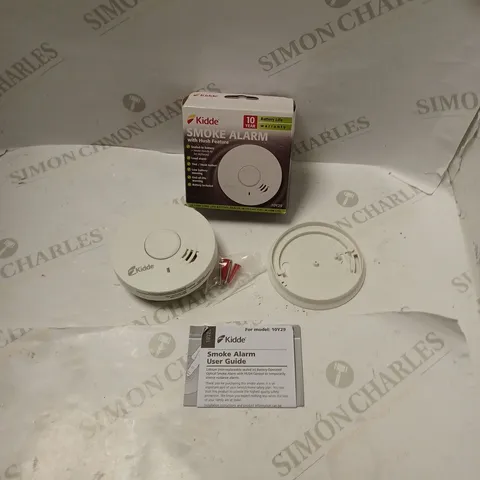 BOXED KIDDE SMOKE ALARM WITH HUSH FEATURE