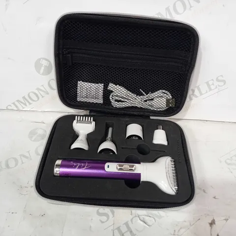 TILI 5-IN-1 MULTI-FUNCTION HAIR REMOVAL KIT - PURPLE