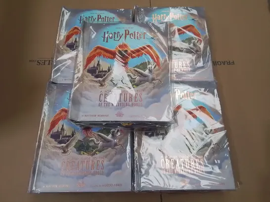 LOT OF 5 BRAND NEW HARRY POTTER POP UP CREATURE GUIDES