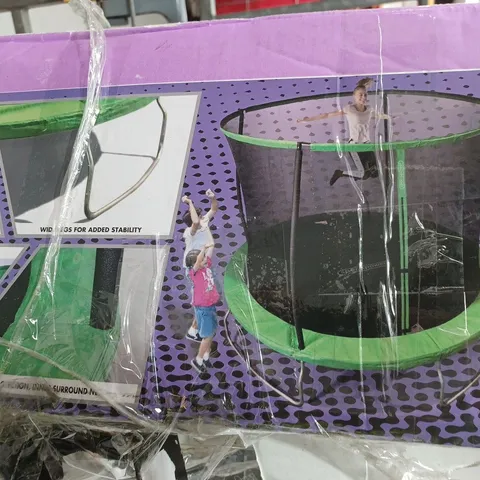 BOXED SPORTS POWER 10FT TRAMPOLINE - COLLECTION ONLY