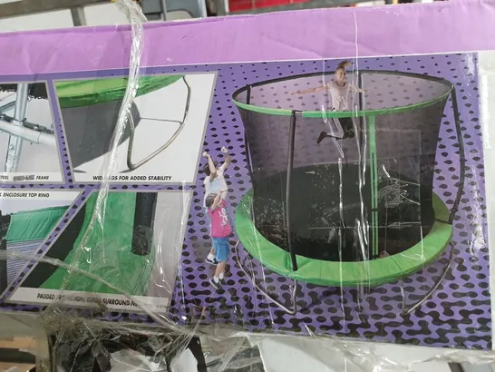 BOXED SPORTS POWER 10FT TRAMPOLINE - COLLECTION ONLY