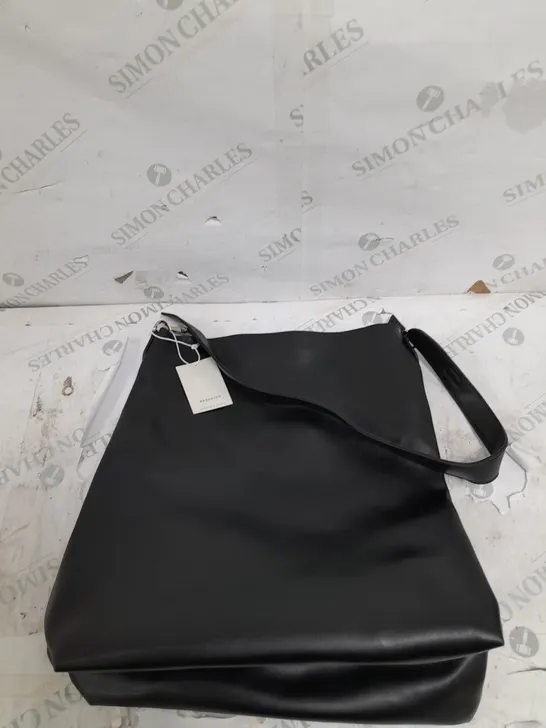 RESERVED BLACK LEATHER HANDBAG 