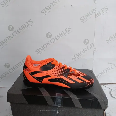 ADIDAS X SPEEDPORTAL MESSI .4 FXG ASTRO BOOTS IN ORANGE & BLACK - UK 3 