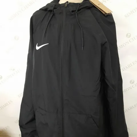 MENS NIKE BLACK JACKET - SIZE LARGE